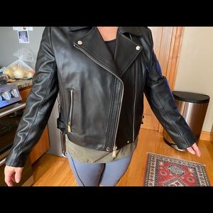 BCBG leather jacket